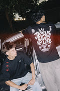 Jesus Saved My Life Oversized Tee