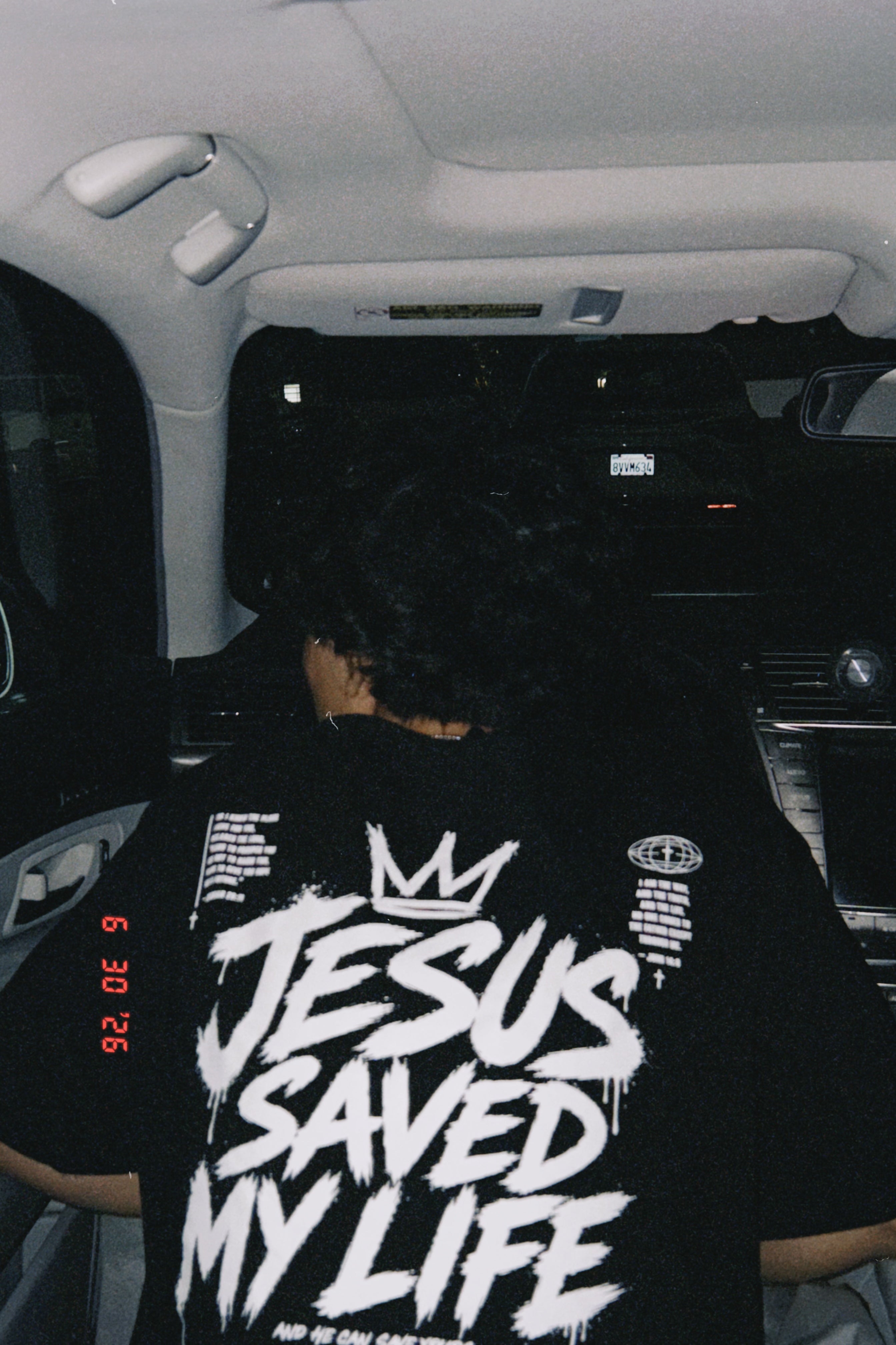 Jesus Saved My Life Oversized Tee